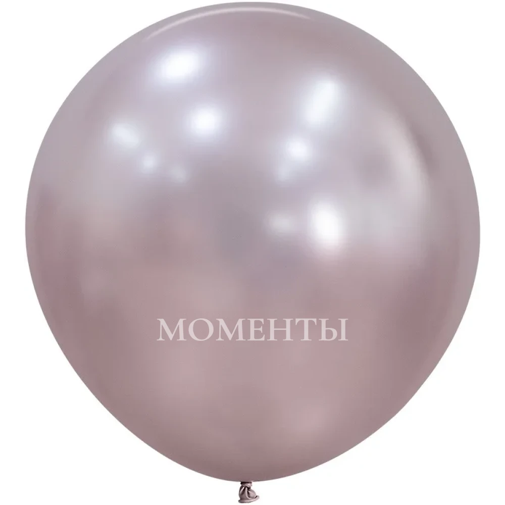 Шар-гигант латексный "Розовый цветок шёлк"