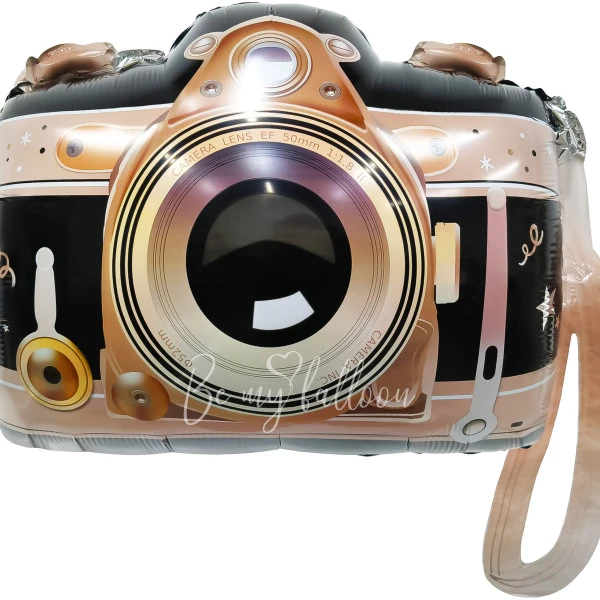 шар из фольги "фотоаппарат" 60 см