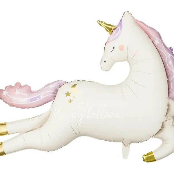 Шар из фольги "Единорог Unicorn" 120см 