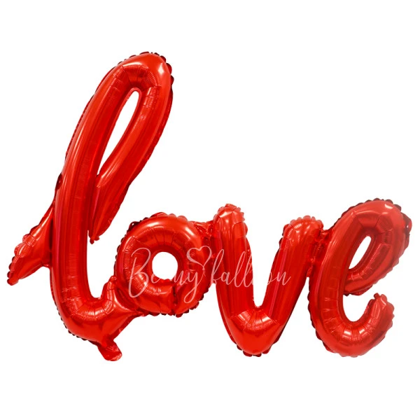 Надпись "LOVE" Красная, 90 см