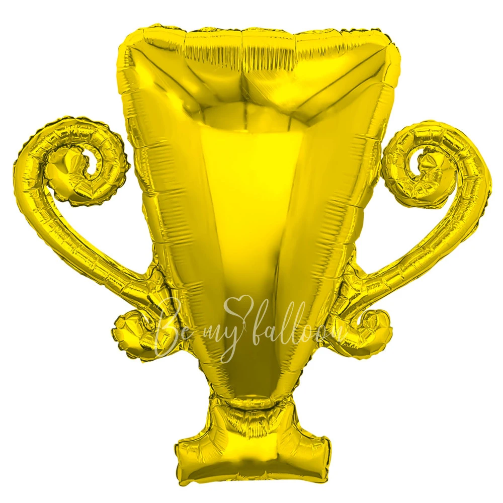 Шар из фольги "Кубок чемпион, золото" 70 см