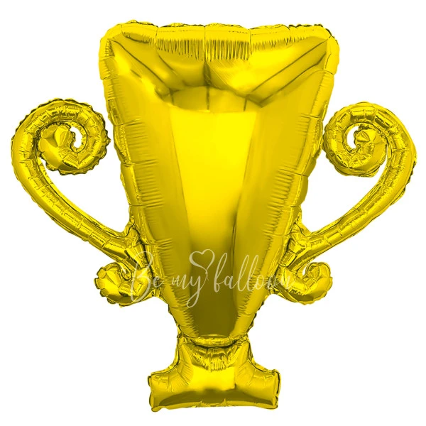 Шар из фольги "Кубок чемпион, золото" 70 см