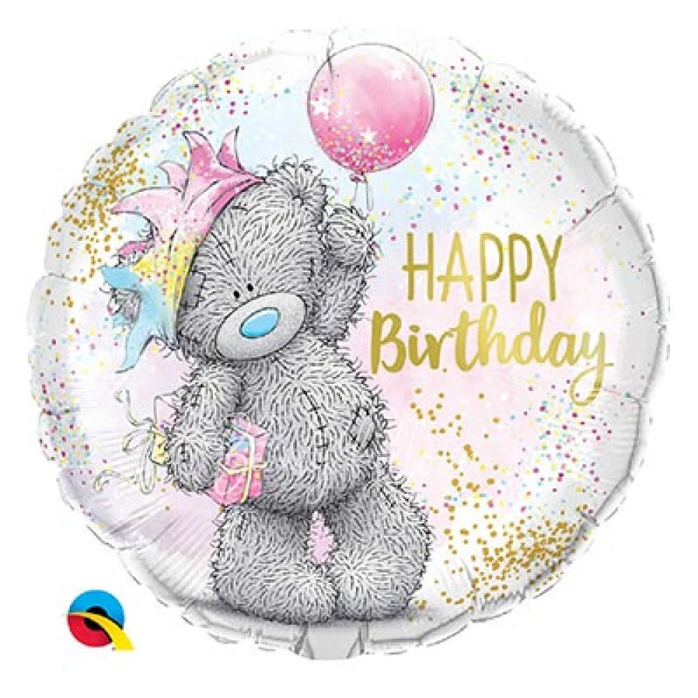 Шар из фольги "HB Мишка Me to you" 40см