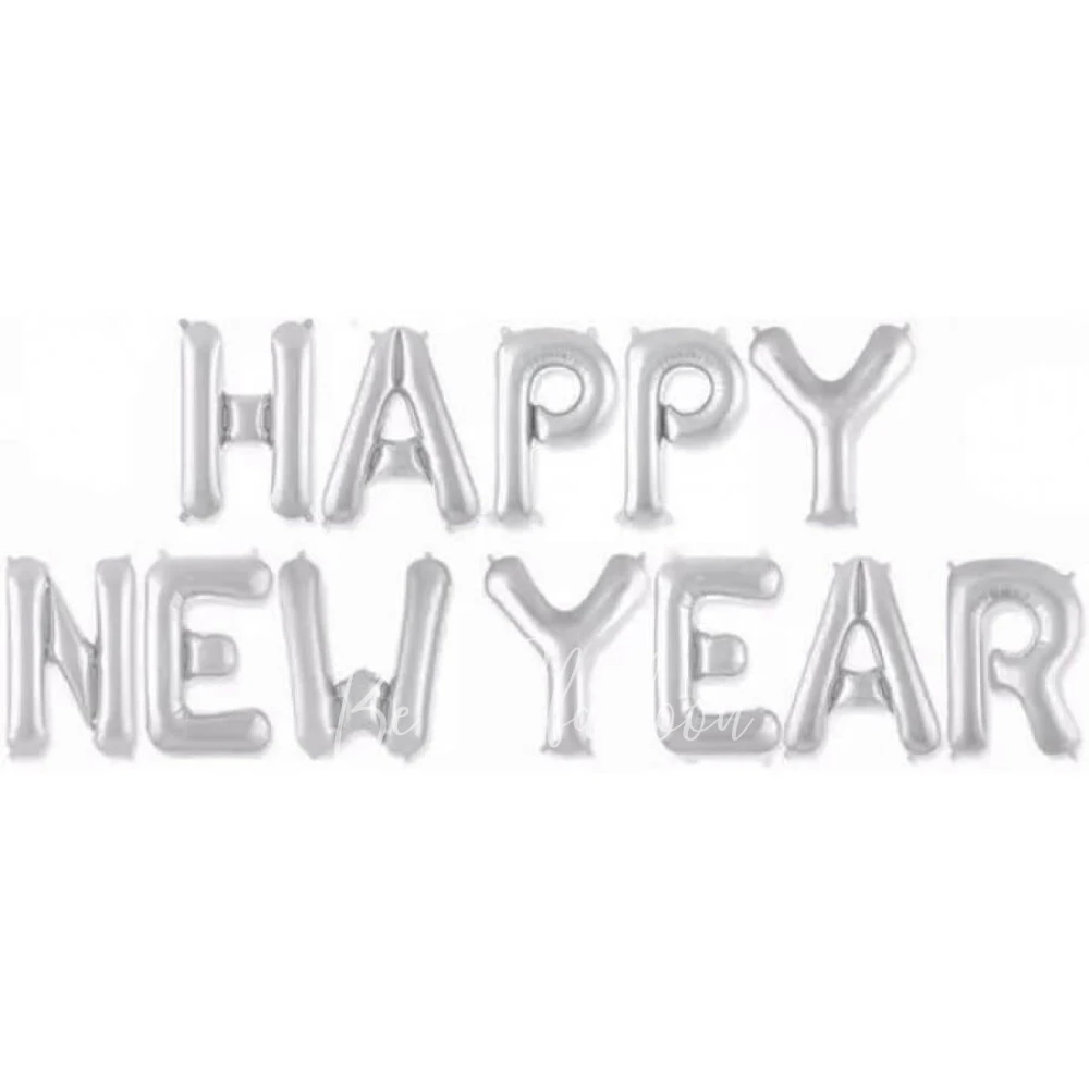 Гирлянда из шаров "HAPPY NEW YEAR" (41 см)