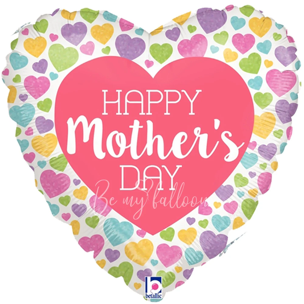 -10% Шар из фольги «Happy Mother’s Day» 40 см