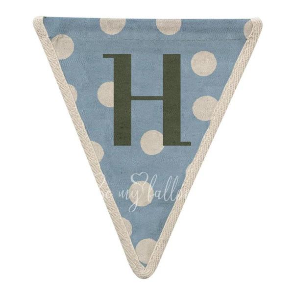H with Big Spots
