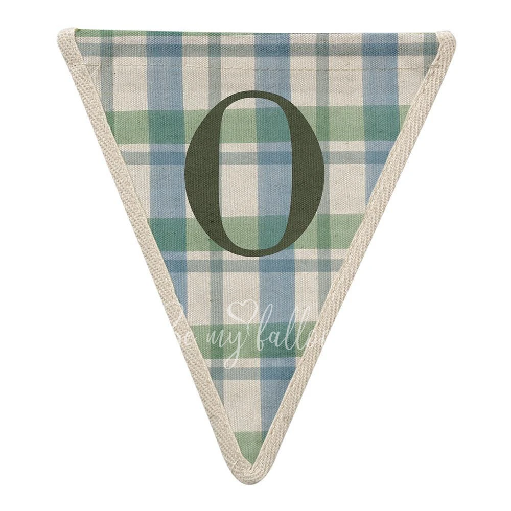 O with Green/Blue Big Checks