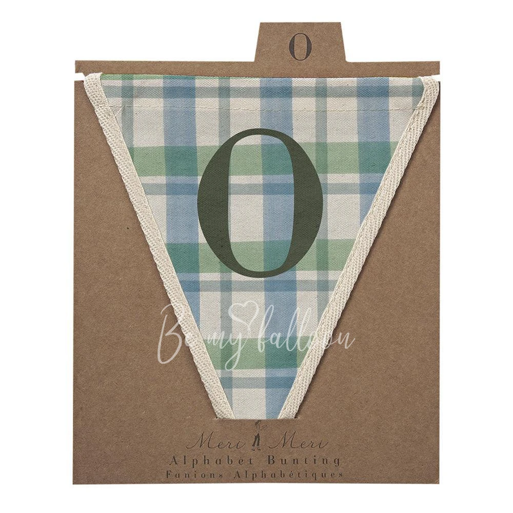 O with Green/Blue Big Checks