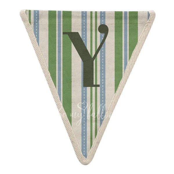 Y with Vertical Stripes