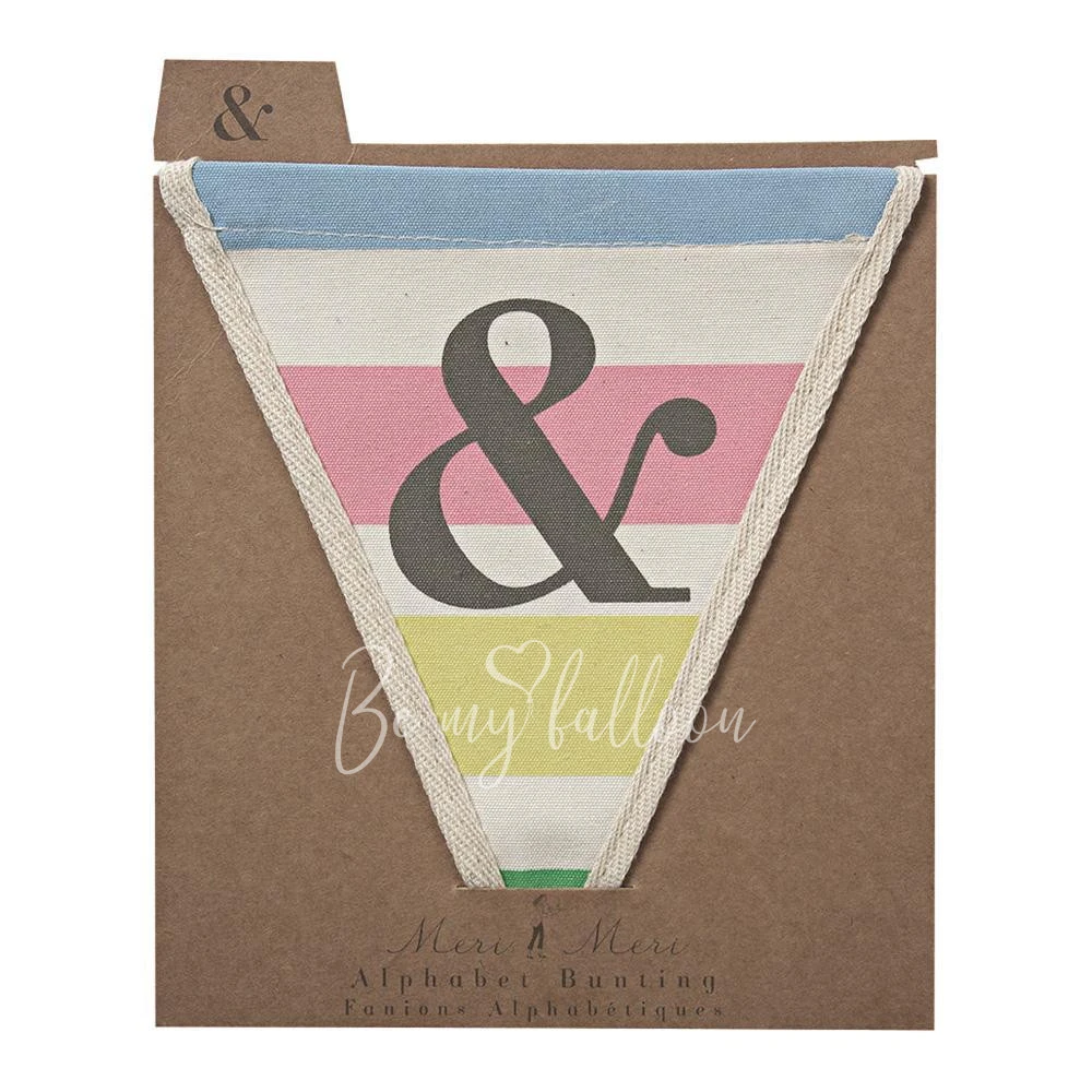 Ampersand with Horizontal Stripes