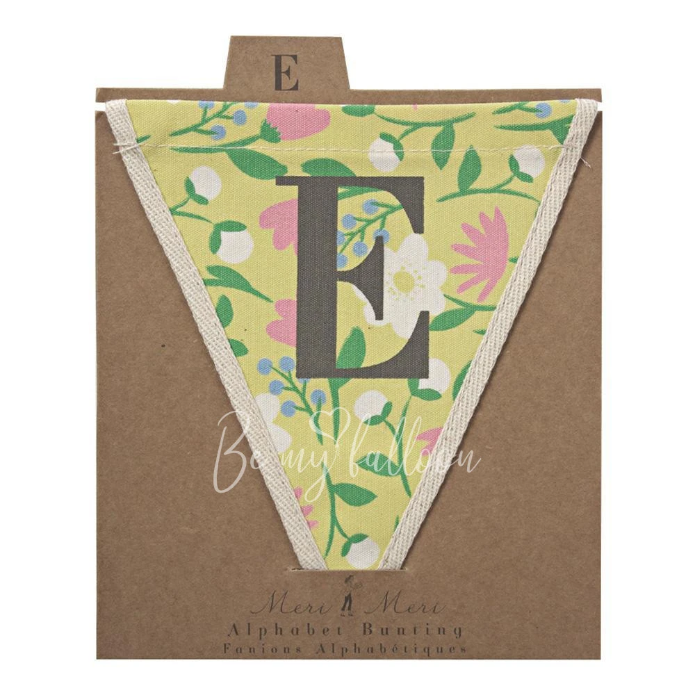 E with Florals