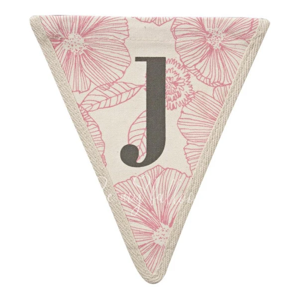 J with Florals