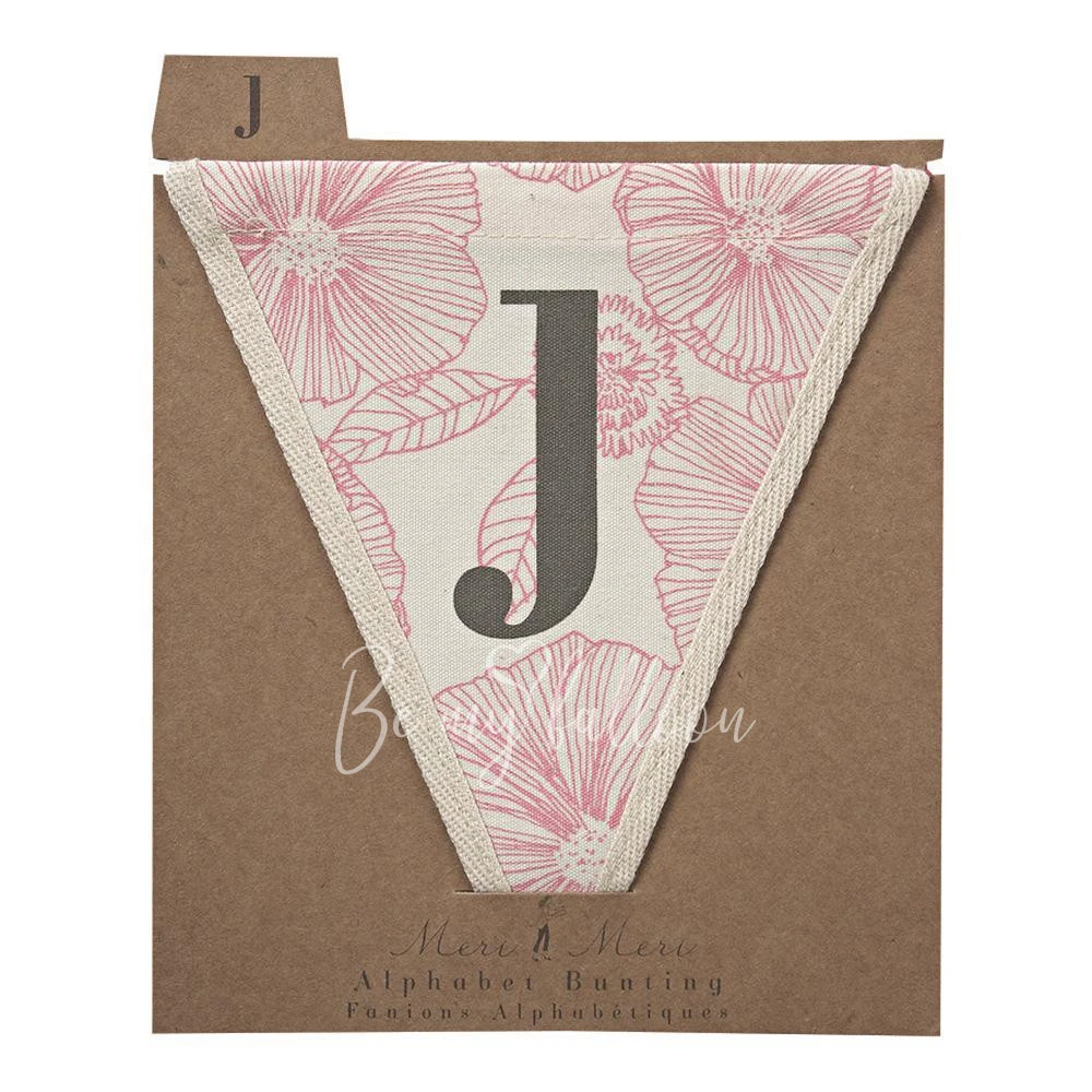 J with Florals