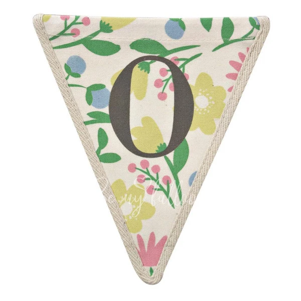 O with Florals
