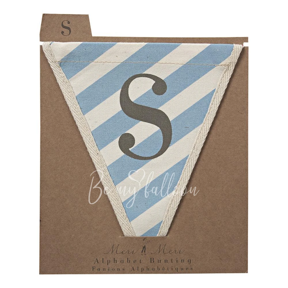 S with Diagonal Stripes