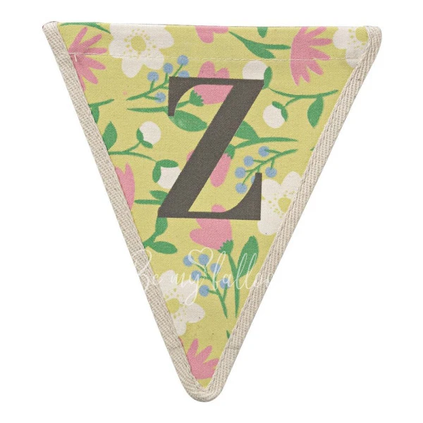 Z with Florals