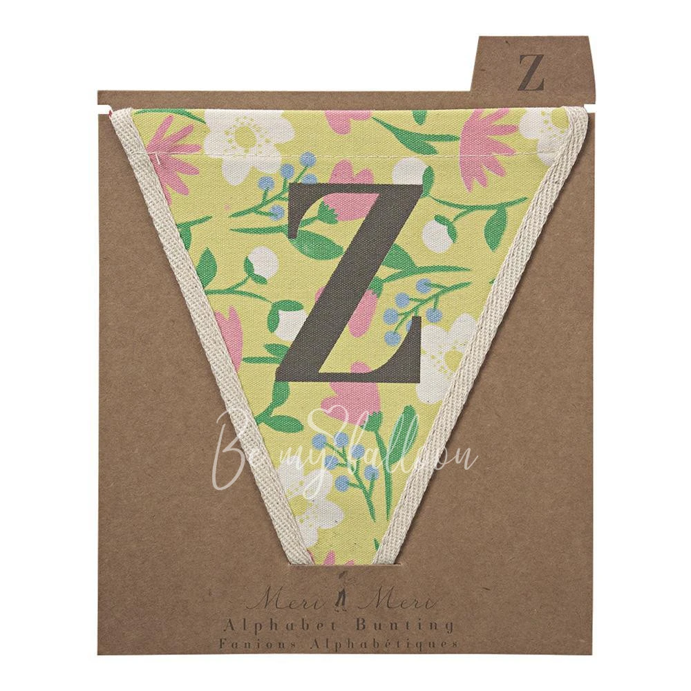 Z with Florals