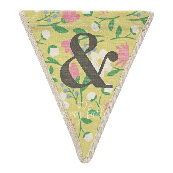 Ampersand With Florals