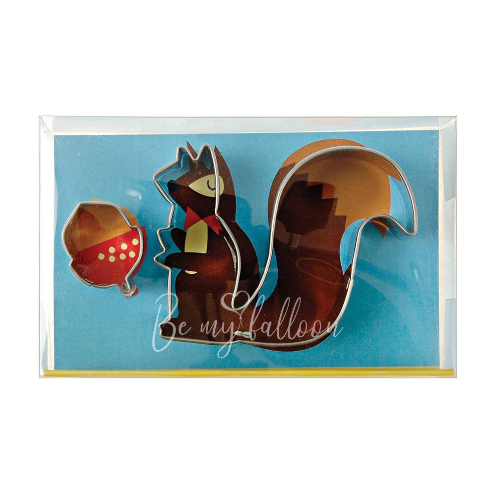 Squirrel & Nut Cookie Cutters