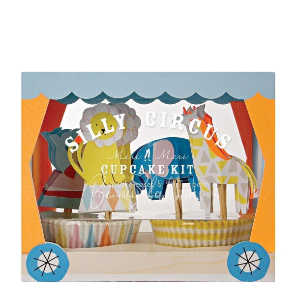 Silly Circus Cupcake Kit
