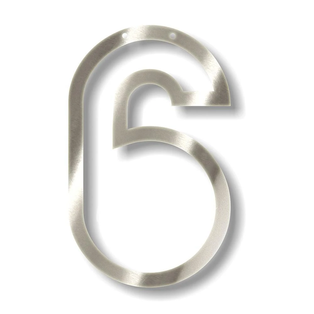 Silver 6 Acrylic Bunting