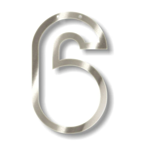 Silver 6 Acrylic Bunting
