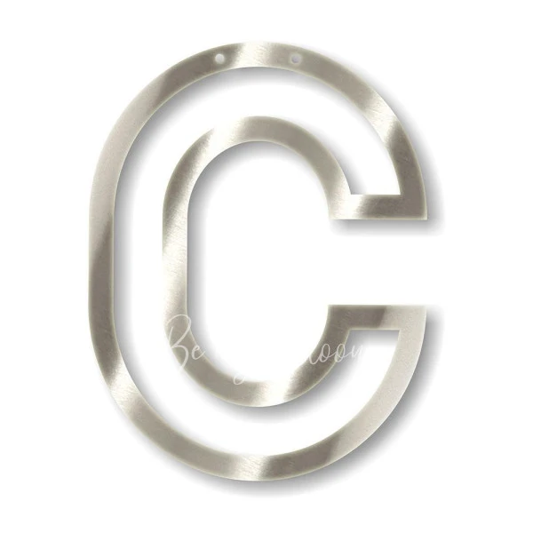 Silver C Acrylic Bunting