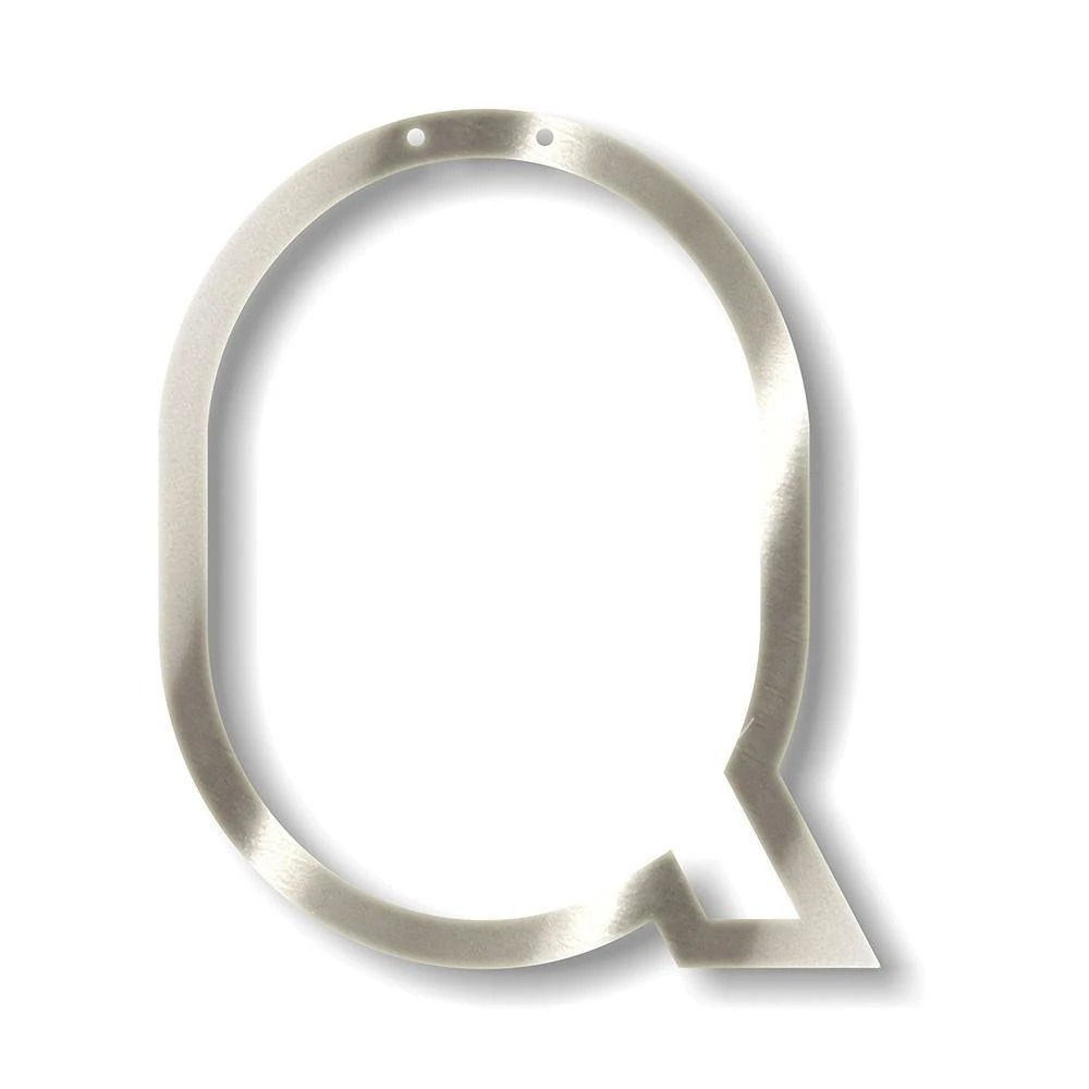 Silver Q Acrylic Bunting
