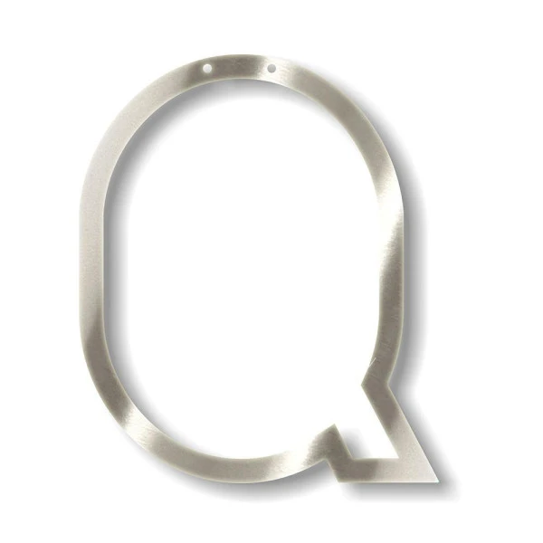Silver Q Acrylic Bunting