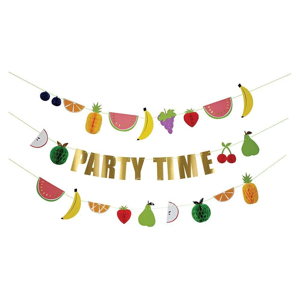 Fruit Honeycomb Garland