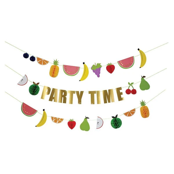 Fruit Honeycomb Garland