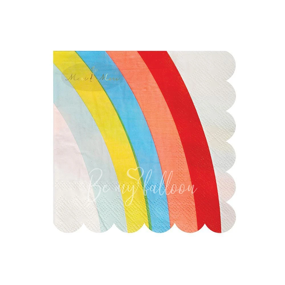Rainbow Napkins (small)