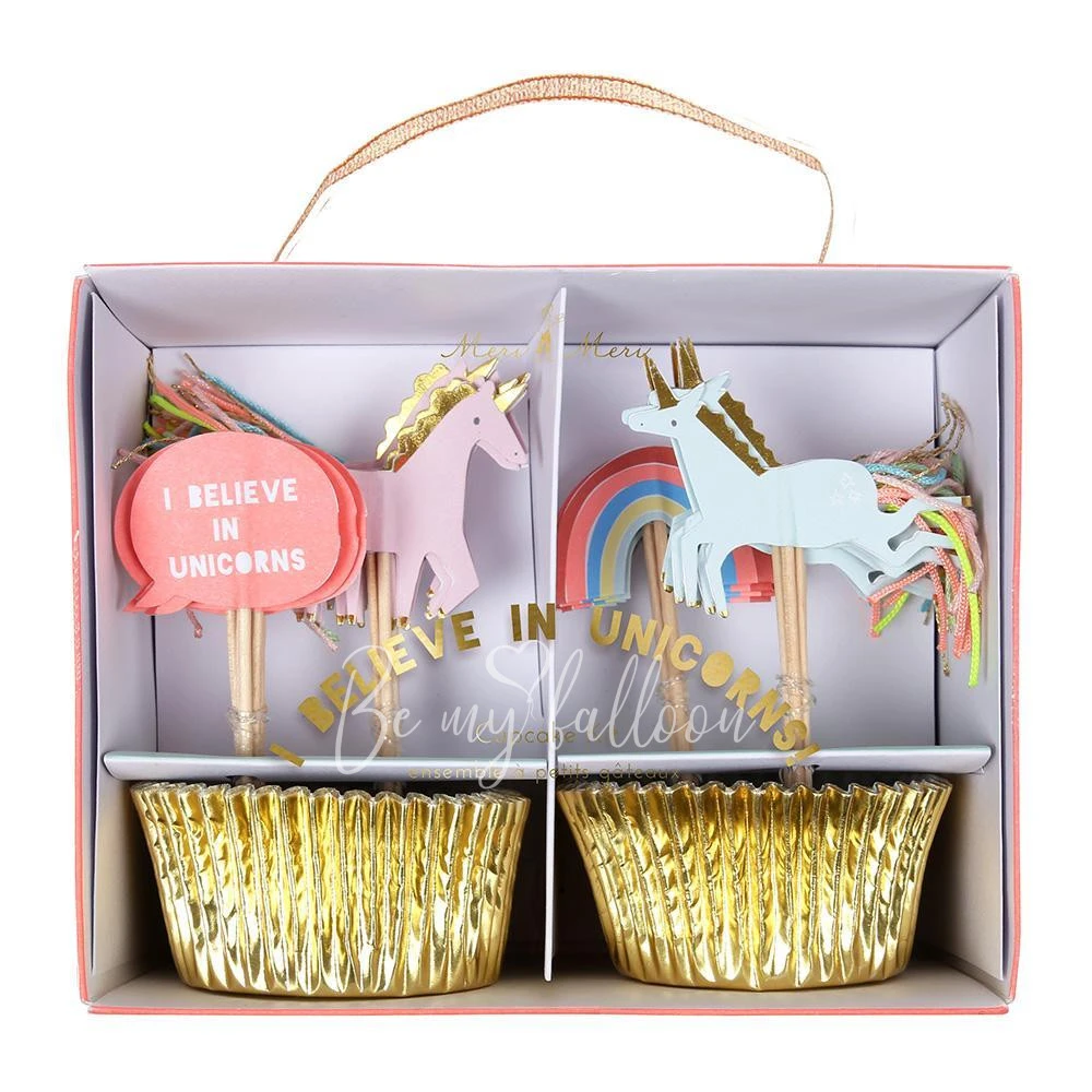 I Believe In Unicorns Cupcake Kit