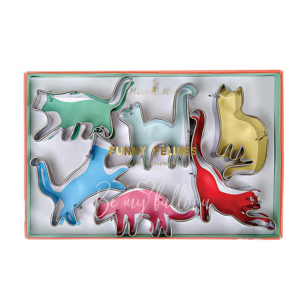 Funny Feline Cookie Cutters
