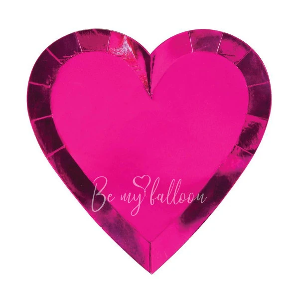 Valentine's Heart Plates