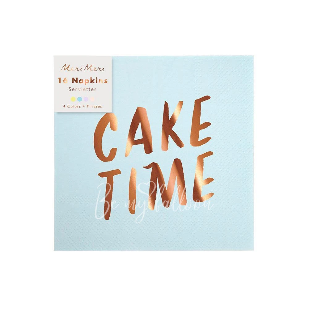 Typographic Napkins (small)