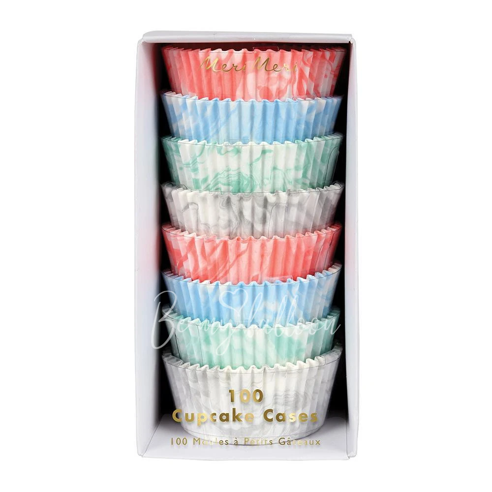 Marble Cupcake Cases