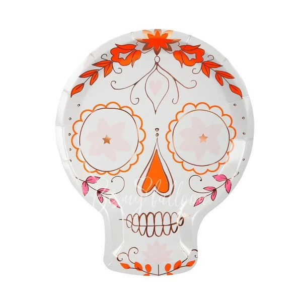 Sugar Skull Plates