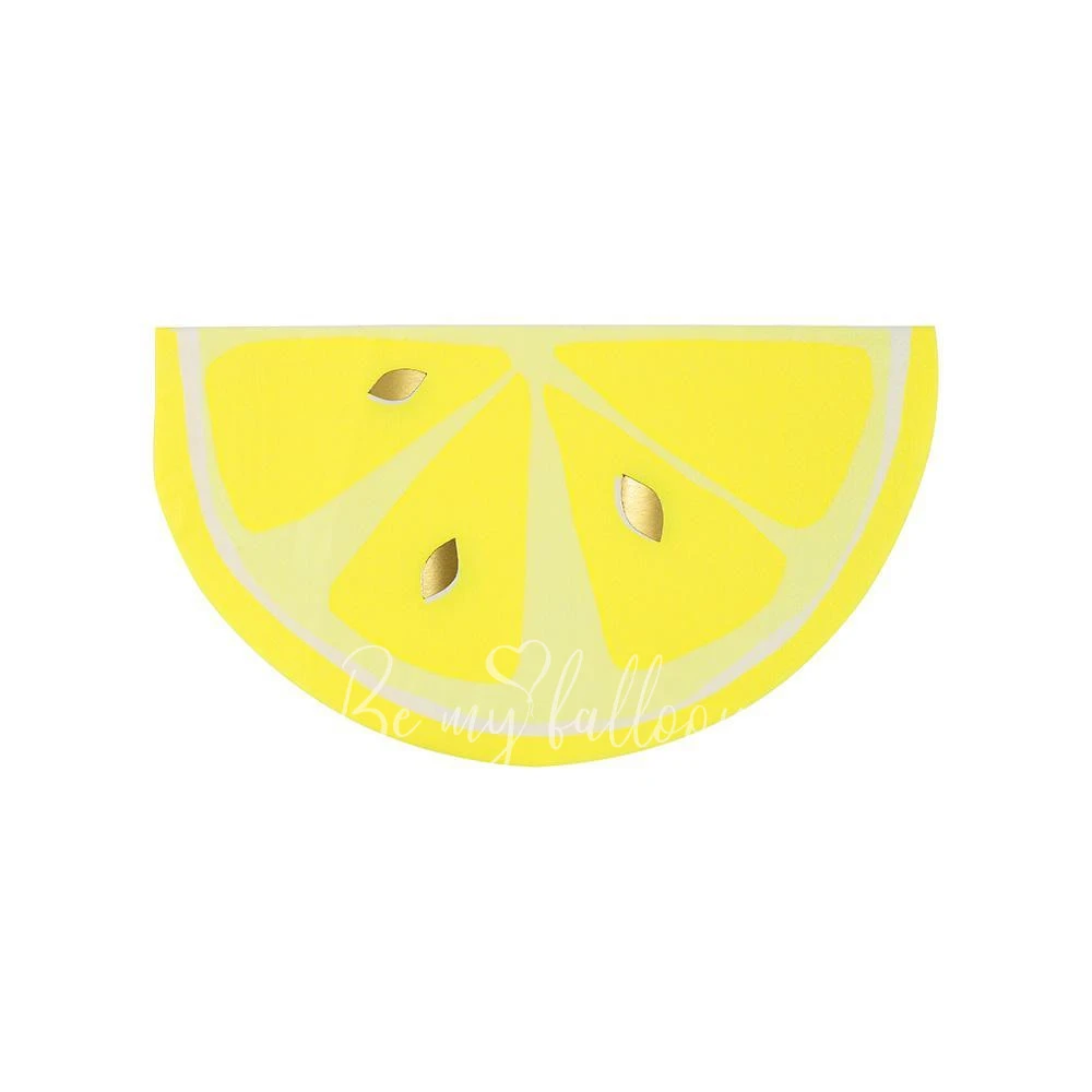 Neon Citrus Napkins