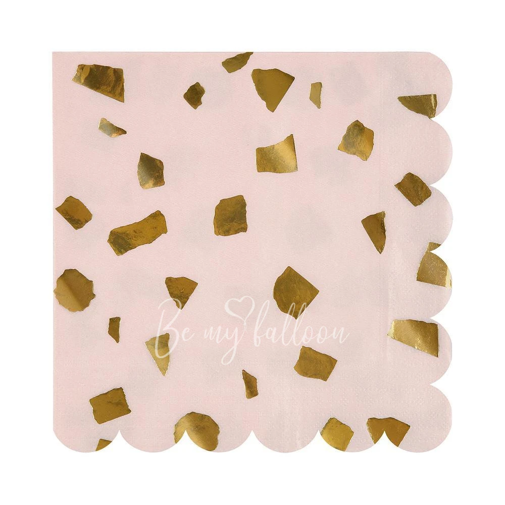 Terrazzo Blush Napkins (large)