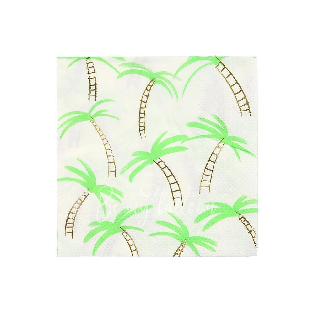 Palm Trees Napkins (small)