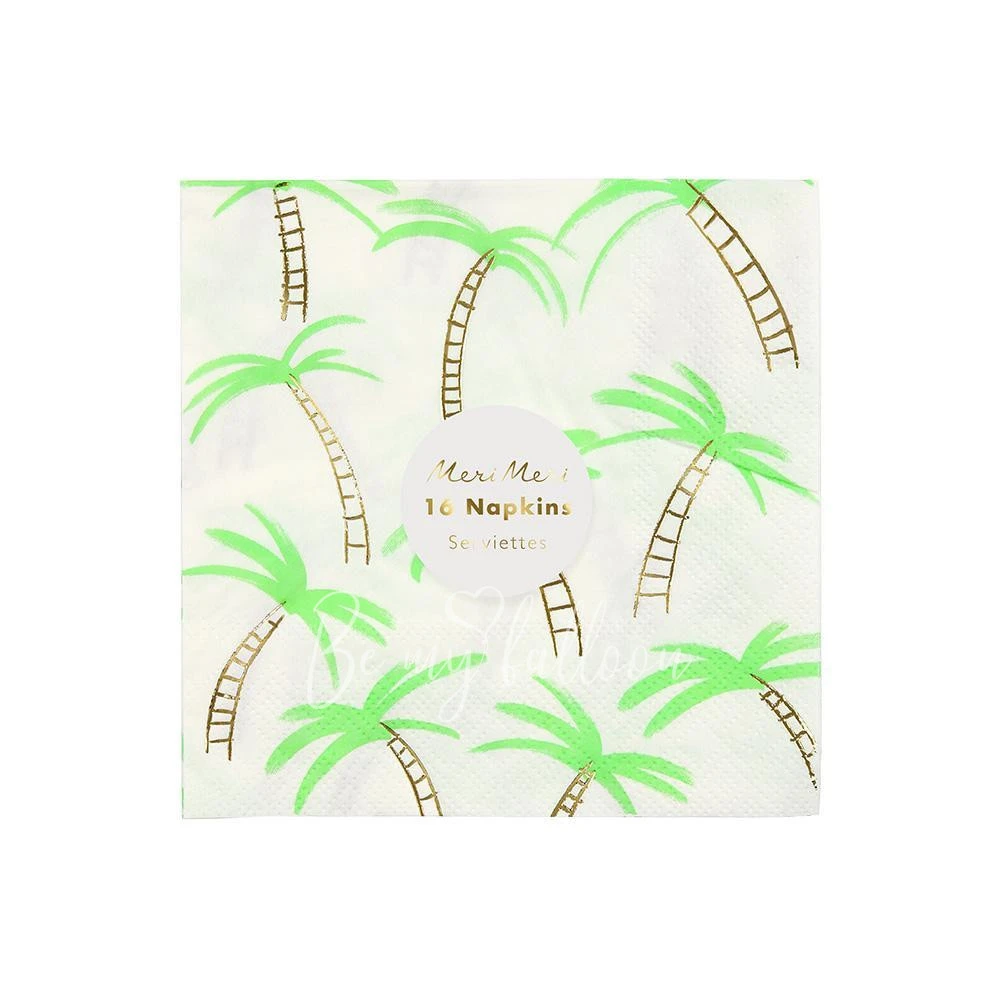Palm Trees Napkins (small)