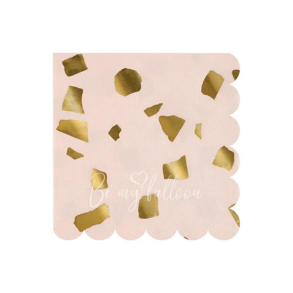 Terrazzo Blush Napkins (small)
