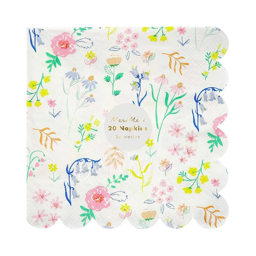 Wildflower Napkins (large)