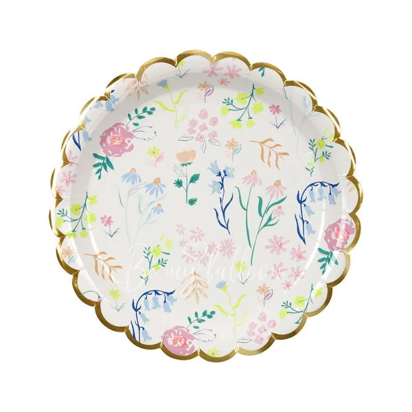 Wildflower Plates (small)