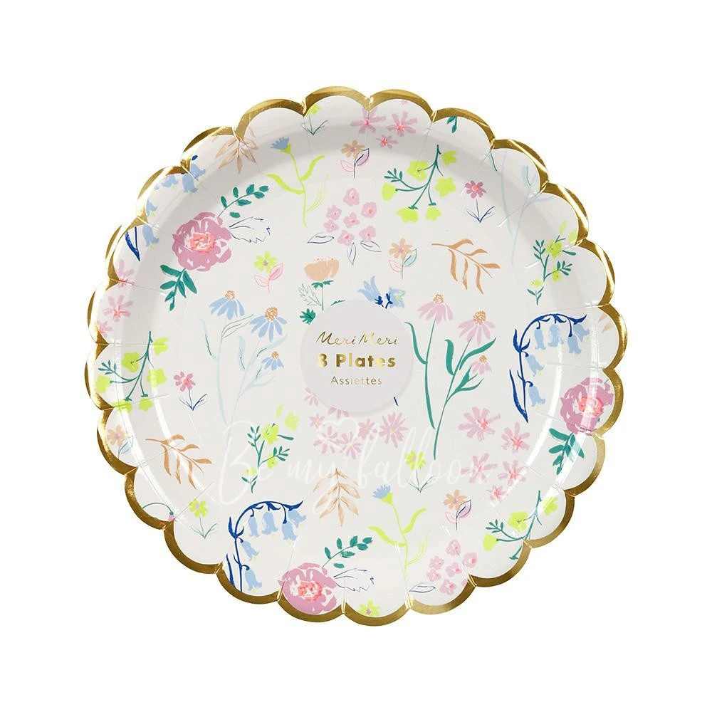 Wildflower Plates (small)