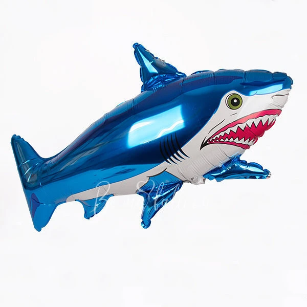 Foil balloon - Blue Shark