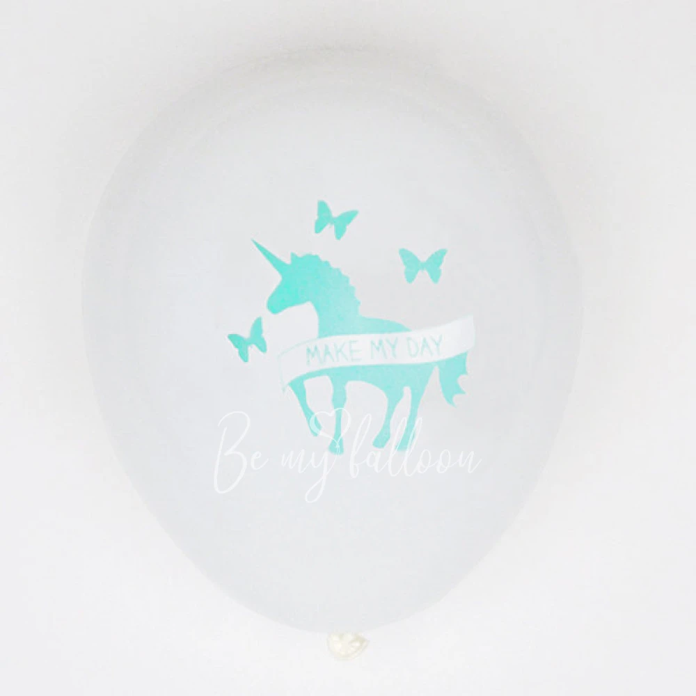 5 balloons - Unicorn