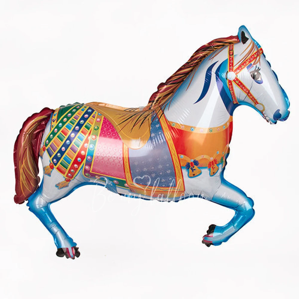 Foil balloon - Carousel horse