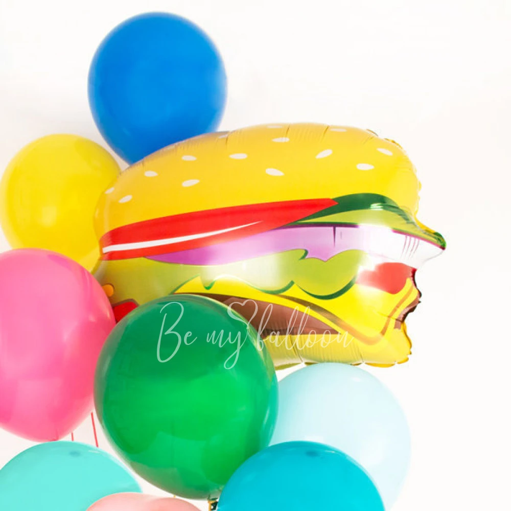 Foil balloon - Hamburger